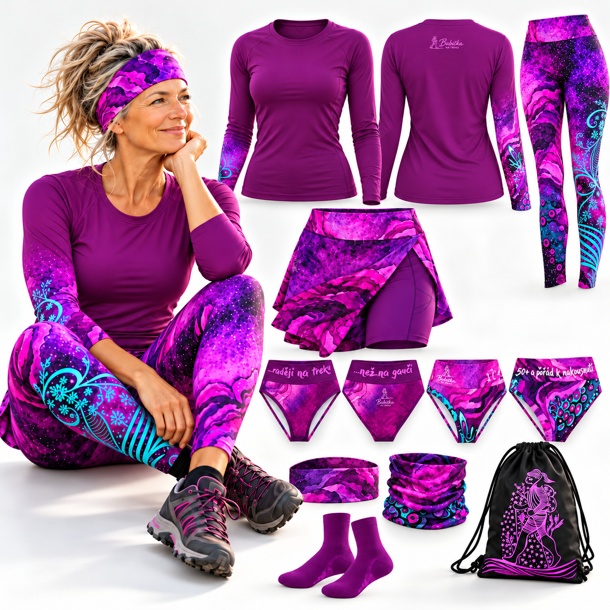 Colección deportiva Babička na treku