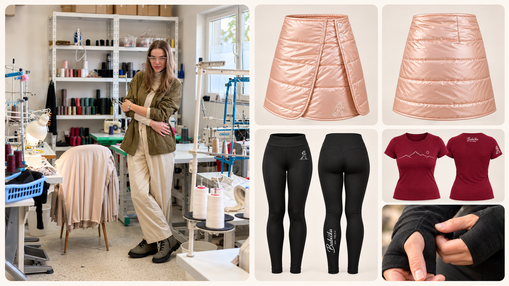Collage de moda y atelier artesanal
